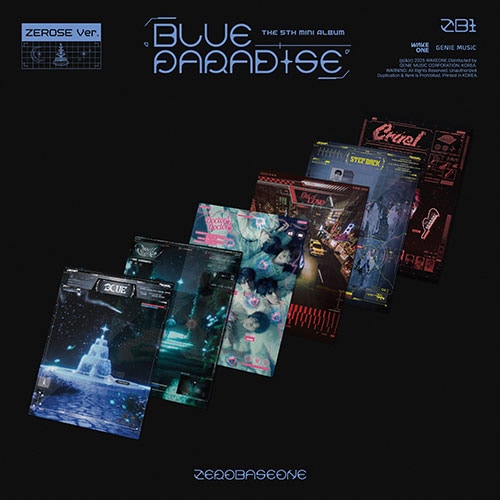 6種セット] 韓国音楽 ZEROBASEONE (ZB1) - 5thtミニアルバム 「BLUE