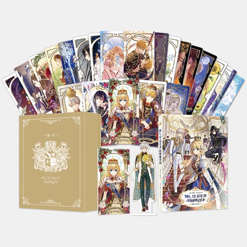 韓国書籍 「ある日、お姫様になってしまった件について」 タロット