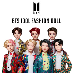 先払いのみ）韓国スターグッズ [BTS X MATTEL] 防弾少年団 IDOL