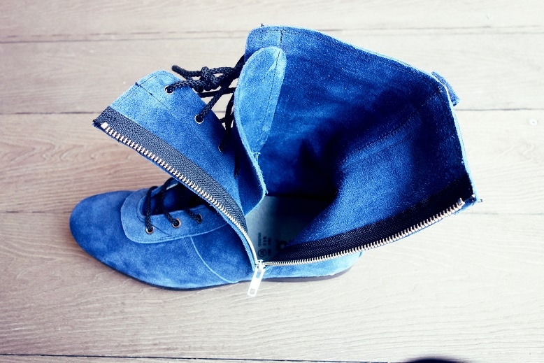 安全靴 ATENEO AG-36 JIS規格 AOKI ネイビー ブーツ 紺 | 安全靴