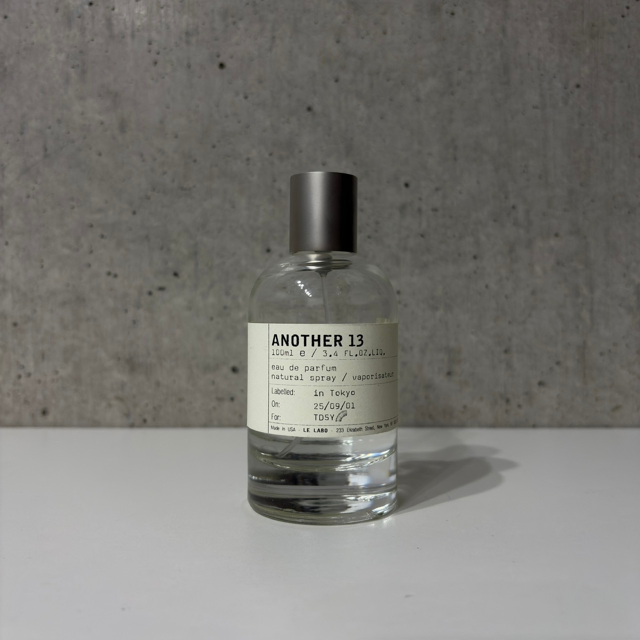 LE LABO ルラボ ANOTHER13 アナザー13 オードパルファム 1ml 国内正規