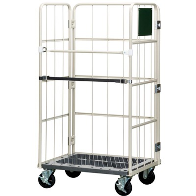 ナンシン カゴ台車 RC-P-33C（RC-P-33A） ラスティーパレット（ロール