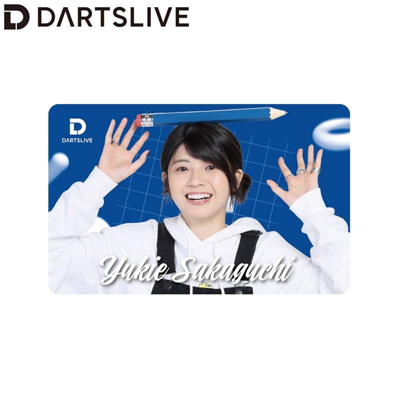 坂口優希恵プロ　ダーツライブカード アクセサリ > ダーツライブカード > DARTSLIVE PLAYER GOODS第六弾