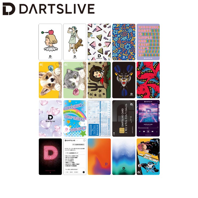 DARTSLIVE CARD #059 20枚セット (ダーツ カード) | アクセサリ,ダーツ
