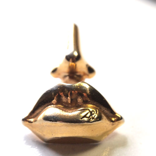 DALI ダリ 鼻と口のブローチ