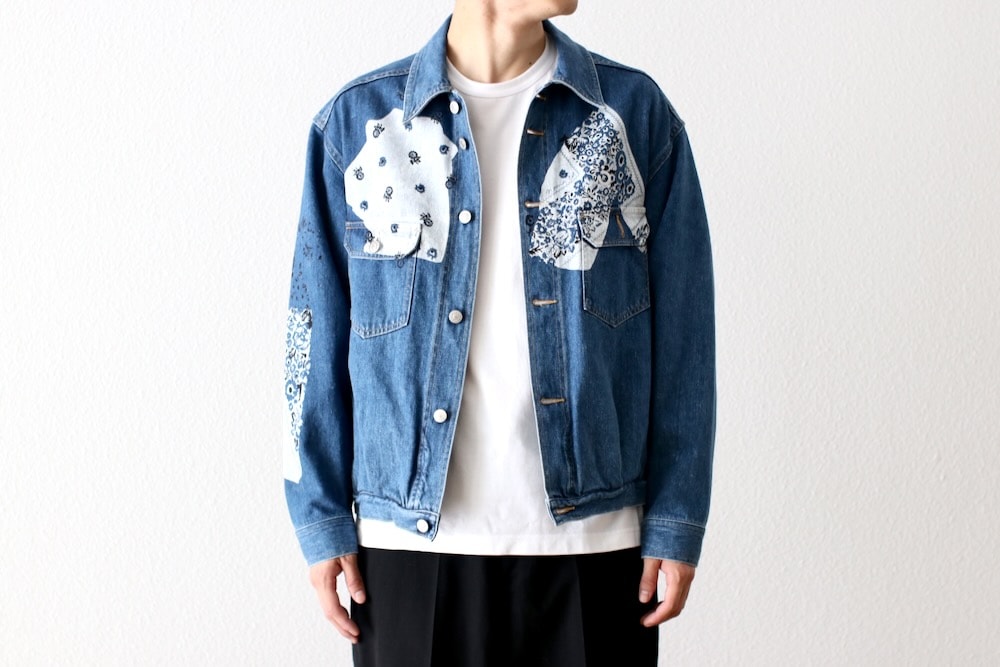 10%OFF] NOMA t.d. (ノーマ ティーディー) “Sign Print Denim Jacket