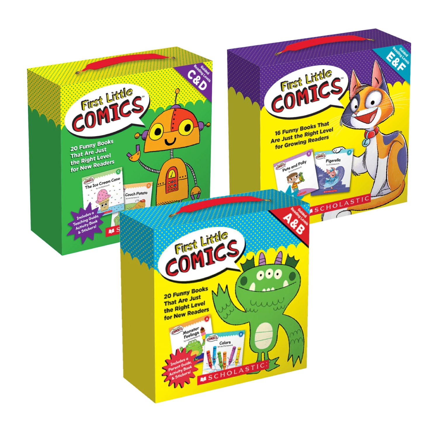 Scholastic First Little Comicsセット【音声ペン別売り】