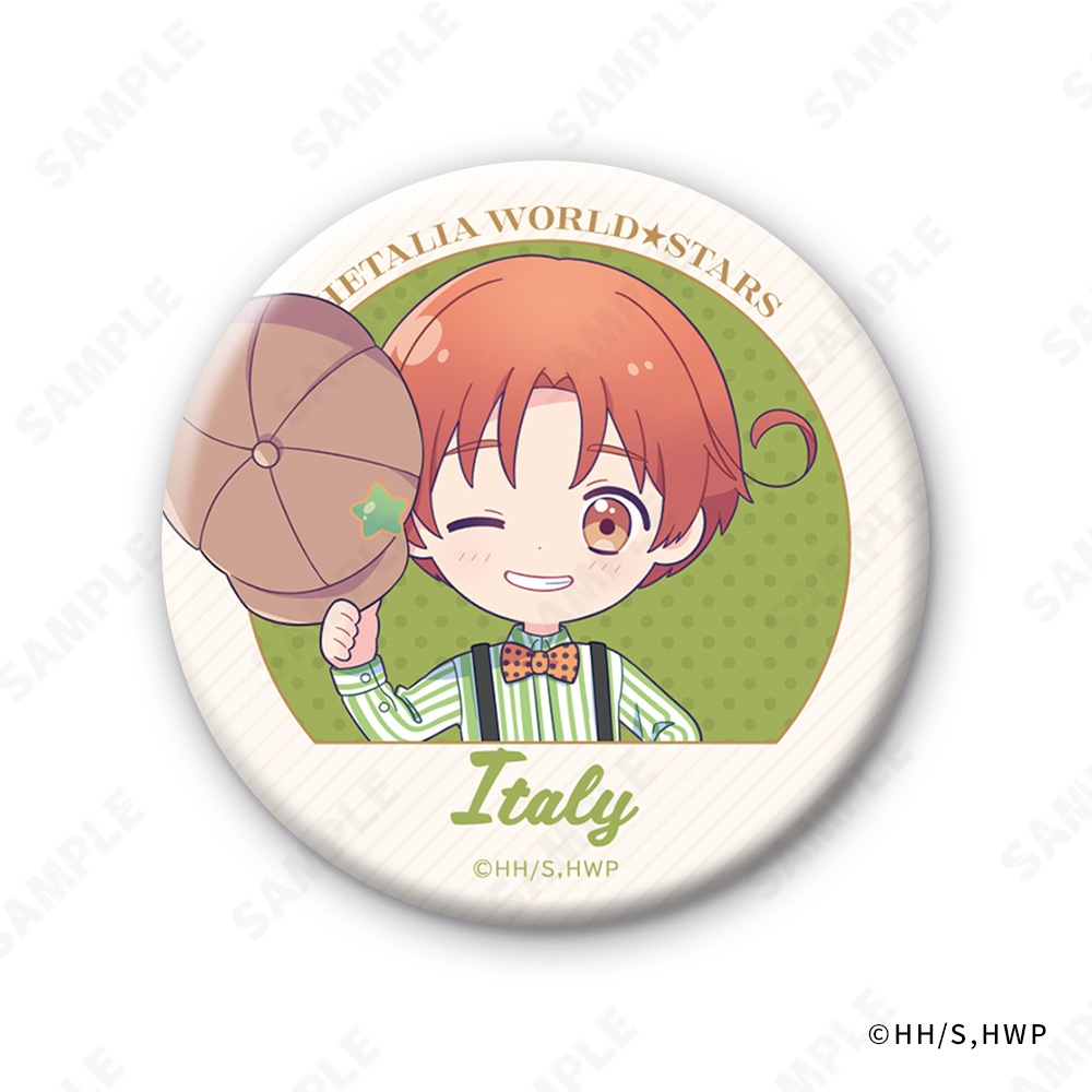 予約販売】ヘタリアWorld☆Stars トレーディング缶バッジ（単品