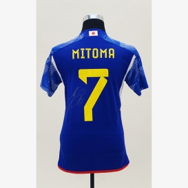 三笘薫選手直筆サイン入りPWCユニフォーム