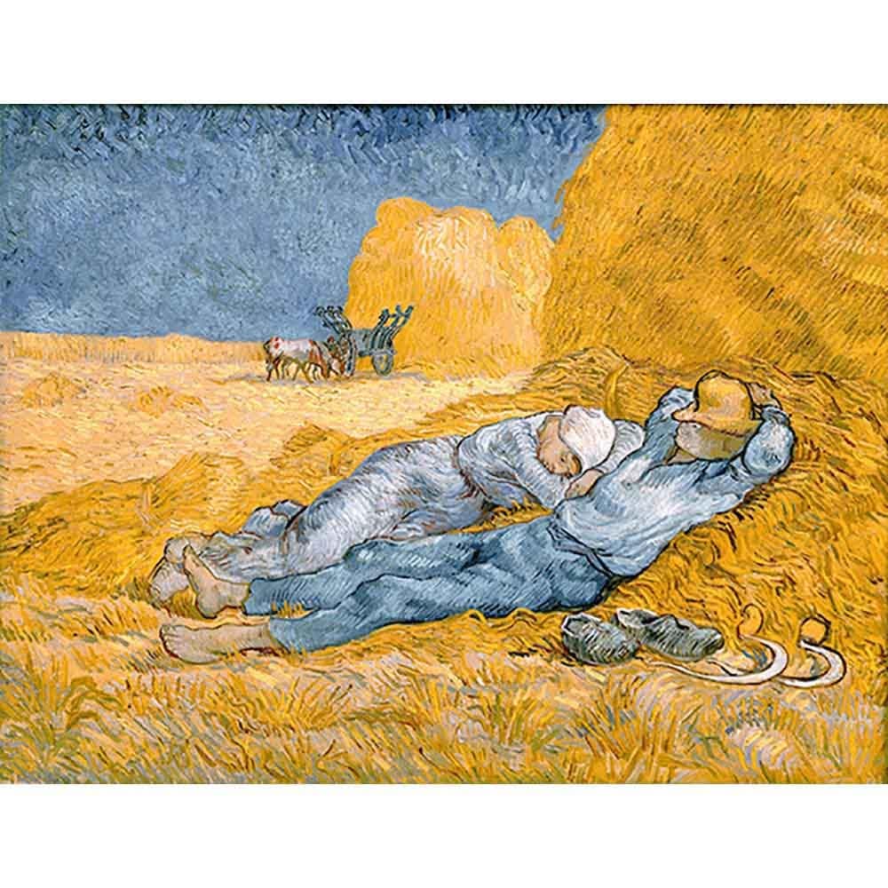 昼寝 【15号】 フィンセント・ファン・ゴッホ 【 額縁が選べる 額入り