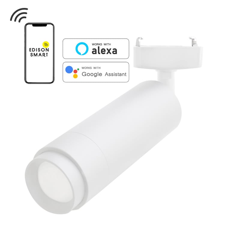 エジソンスマート ミニスポットライト ホワイト ダクトレール用_RST