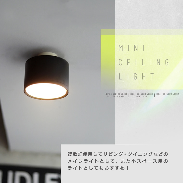 エジソンスマートミニシーリングライト 引掛けシーリング用 ブラック