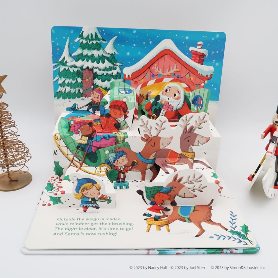 ポップアップしかけ絵本 Holly Jolly North Pole Pop-Up Adventure