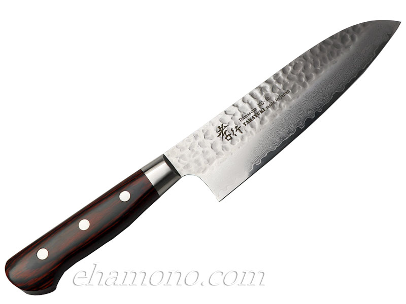 堺孝行 V金10号ダマスカス33層鎚目三徳包丁