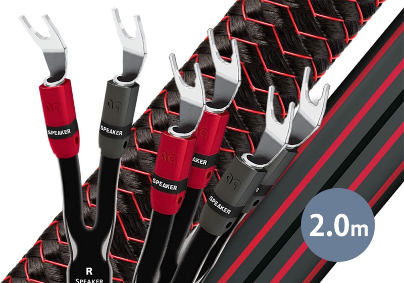 audioquest - RKT33.2/2M/Y/SBW（ROCKET33.2・スピーカーケーブル・2.0