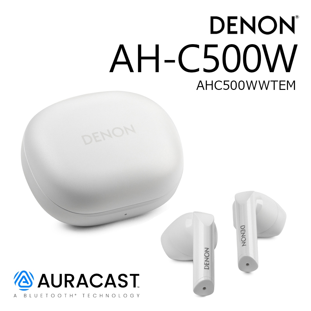 DENON - AH-C500W/ホワイト（AHC500WWTEM）完全ワイヤレスイヤホン《e