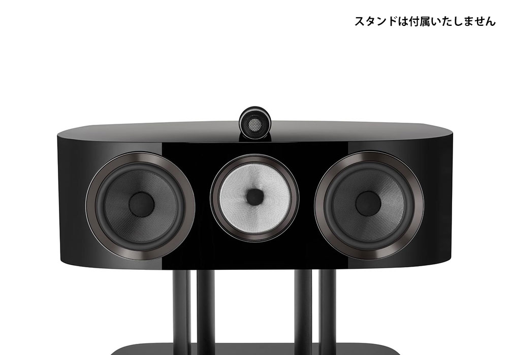 B&W - HTM81D4/グロスブラック（1本）センタースピーカー《e