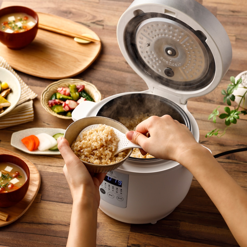 新製品 DFL-1100 弊社従来品より玄米がさらにおいしく炊けるようになり