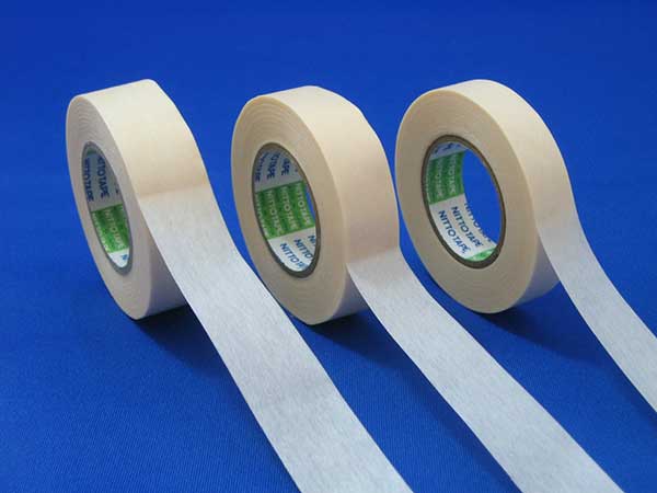 日東電工 720N 白 マスキングテープ 12mmX18m 1箱 100巻入 | 工業用