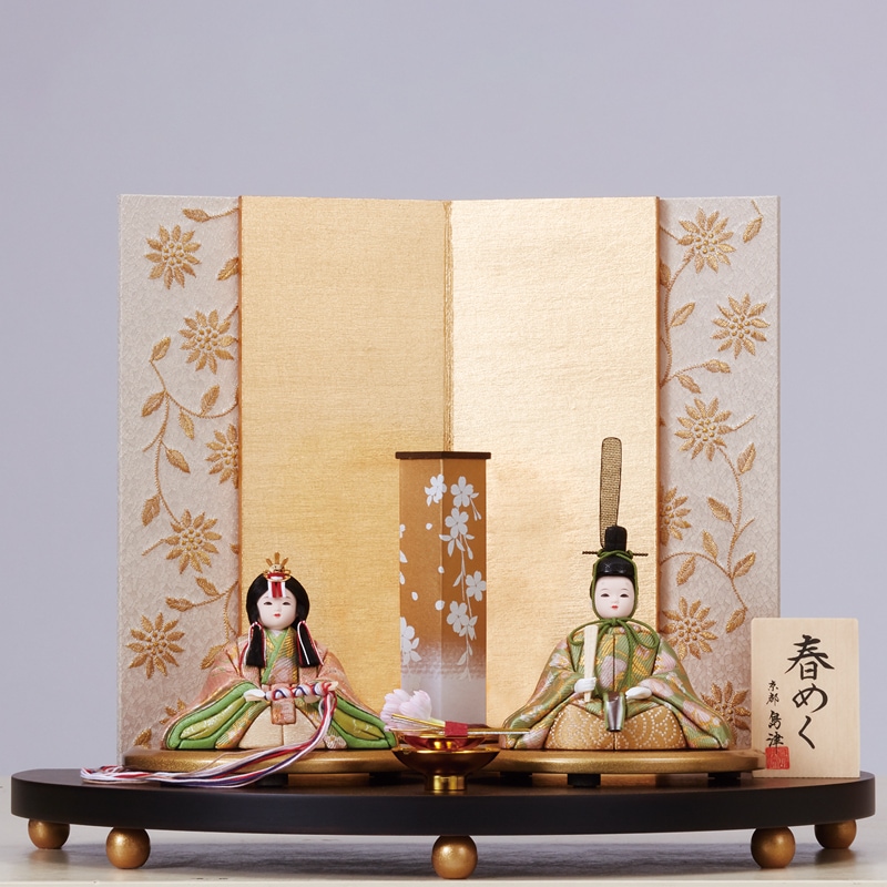 木目込人形 春めく | 雛人形,親王飾り | 京都島津オンラインショップ