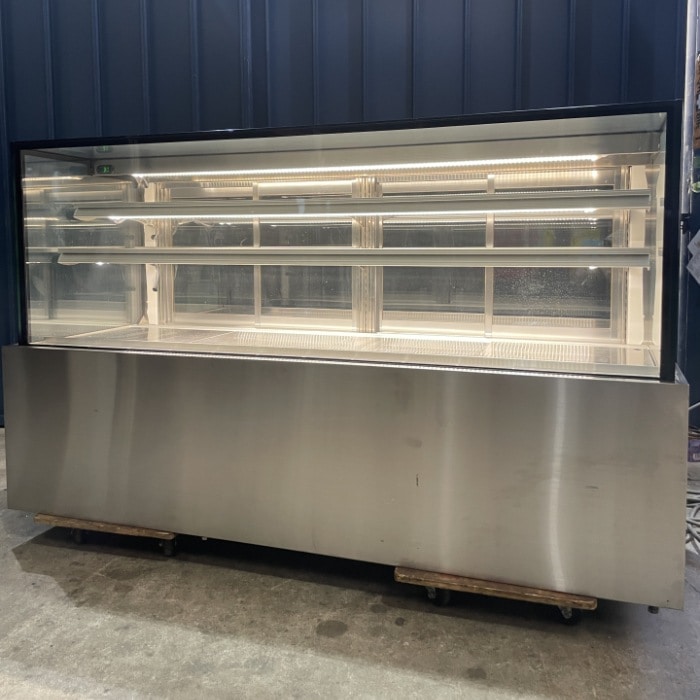 中古】 大型 特注 冷蔵ショーケース 和田製作所 【動産王】愛知☆送料