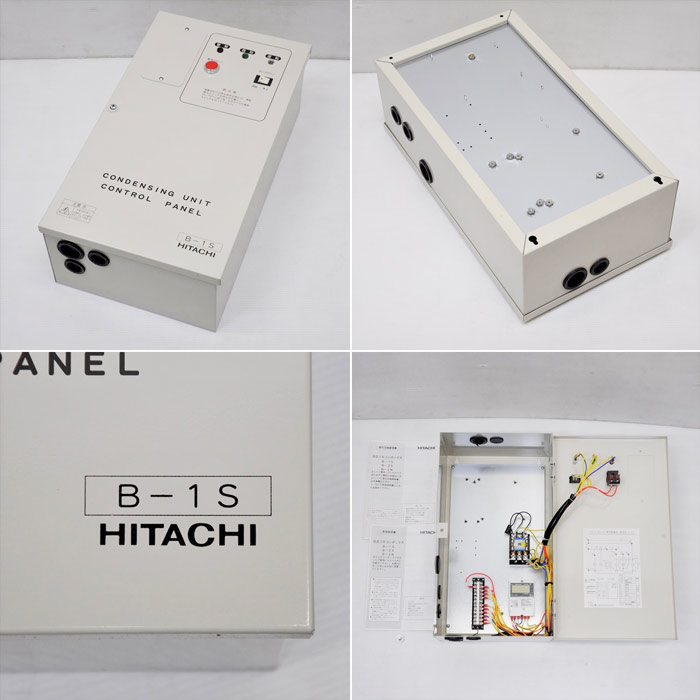 中古】 スクロール冷凍機本体 KX-R4A3 三相200V 4馬力 日立 2020年