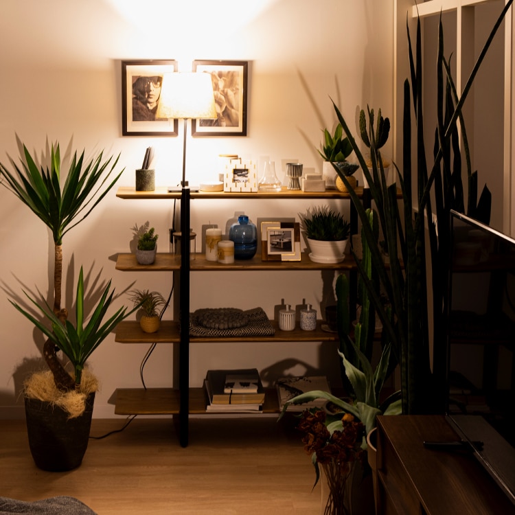 オープンラック 4段シェルフ 120cm｜見せる収納 北欧インテリア【公式