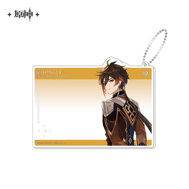 原神 周年記念シリーズ アクリルフォトカード Genshin 三周年鍾離 原神