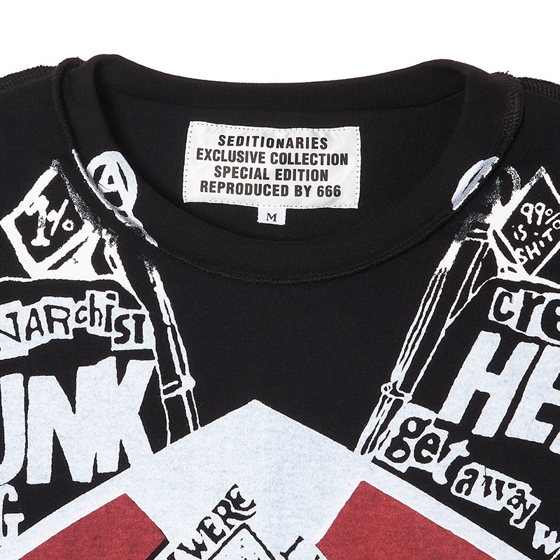 Tシャツ ANARCHY PUNK GANG(セディショナリーズ)｜『666』パンクロック