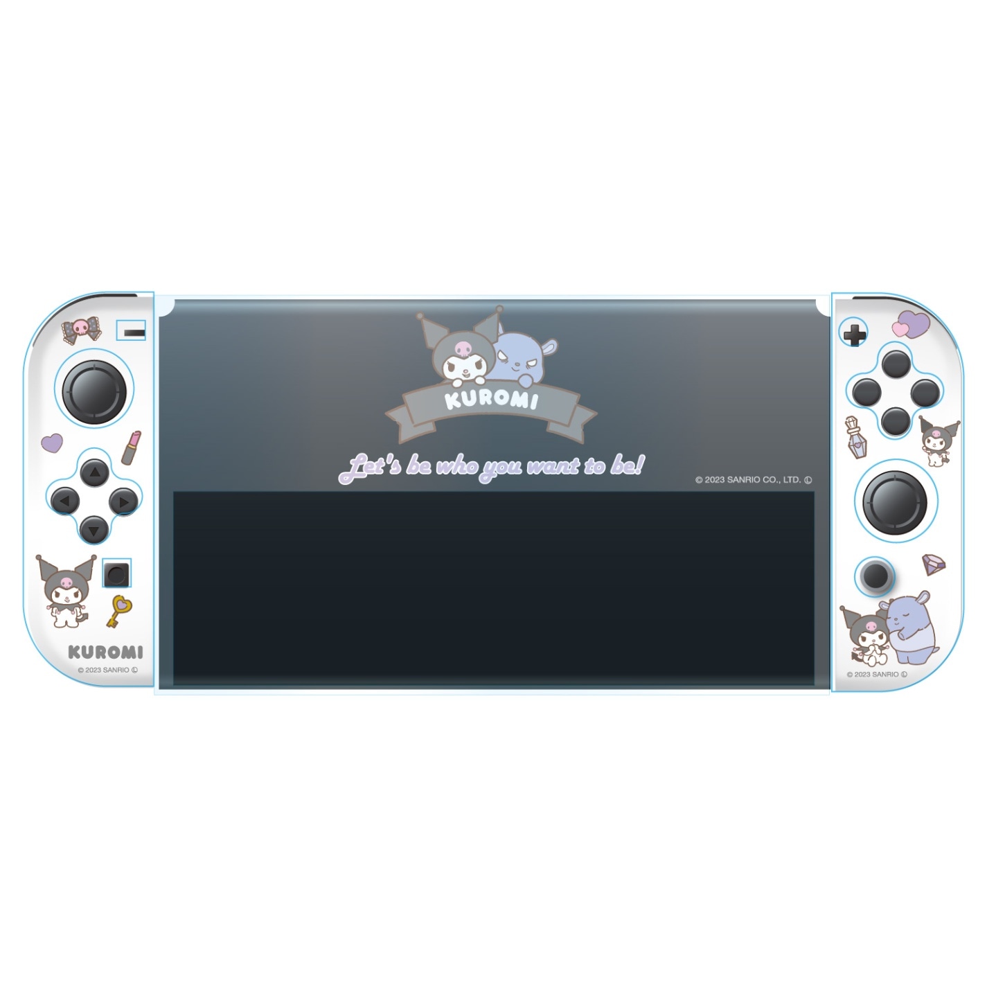 Switch有機EL用 セパレート型クリアケース#Unipo サンリオ