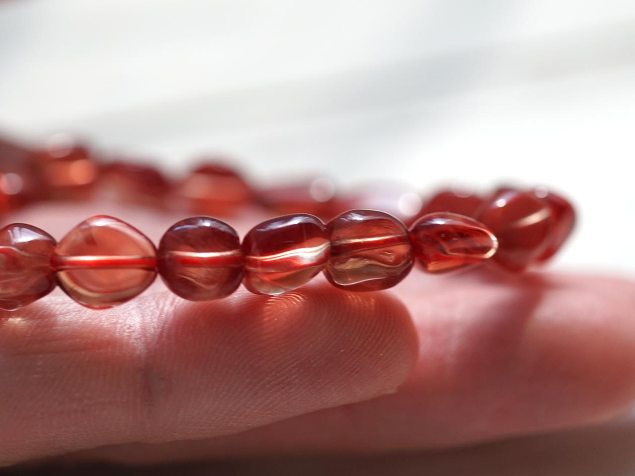 アンデシン イレギュラー ブレスレット No.20 最高級5A ｜最高級