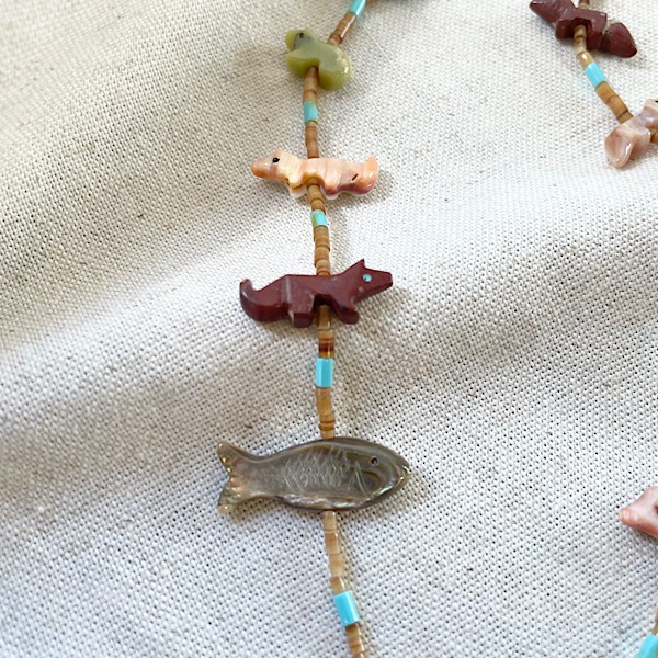 フェティッシュネックレス | 部族別,ZUNI | インディアンジュエリー