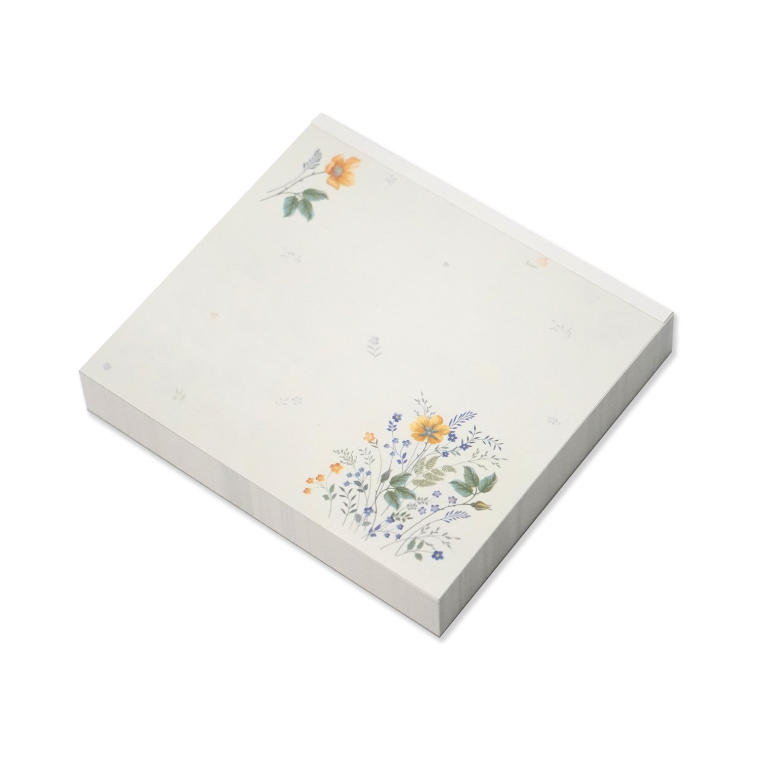 新品未使用 花と蝶 キティ ブロック メモ 新品未使用 花と蝶 キティ