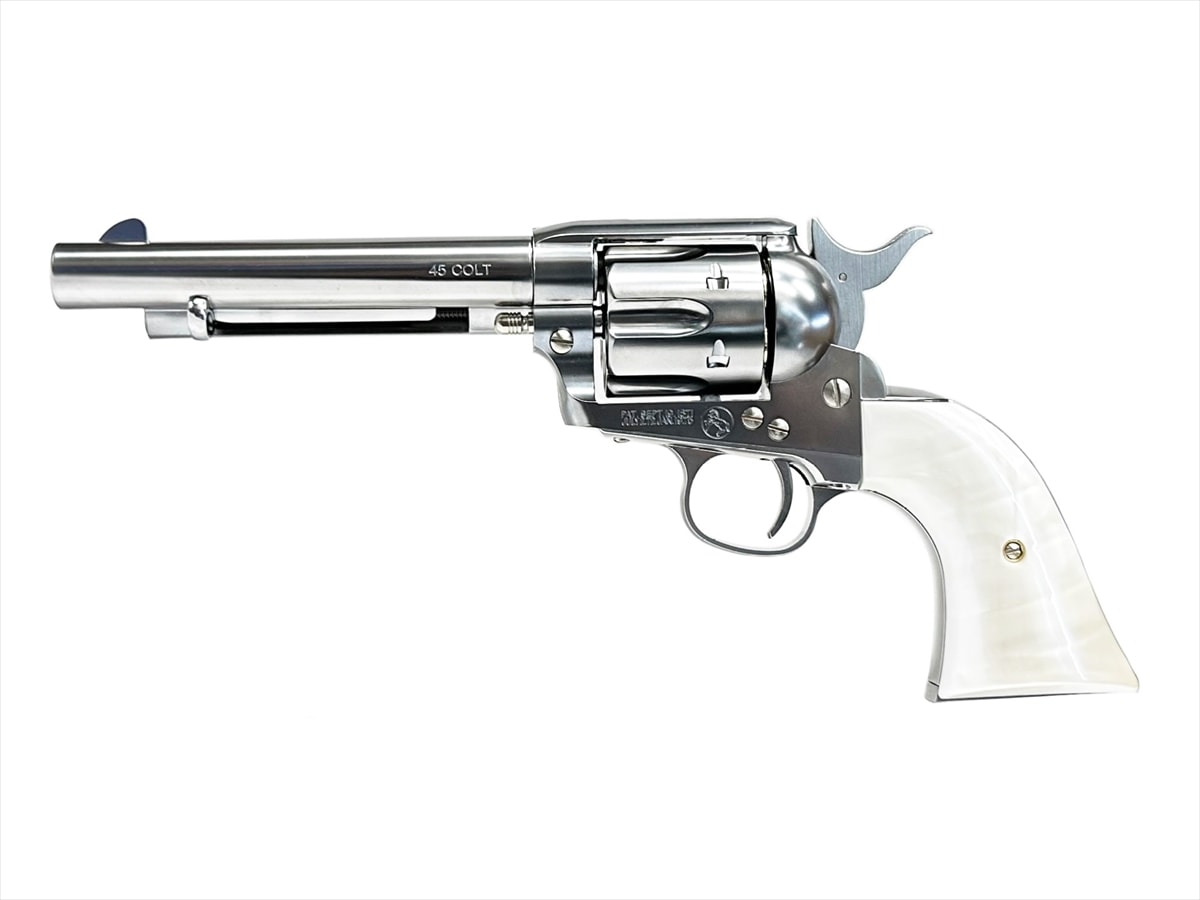 マルシン コルト SAA クロームメッキ シルバー シビリアン ガスガン