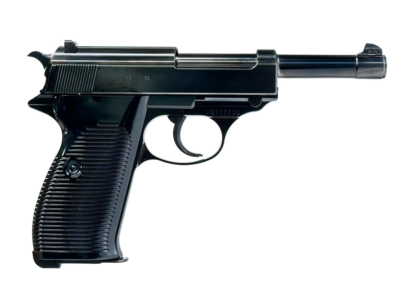 マルゼン ガスブローバック ワルサーP38 ac40.s ブラックメタル