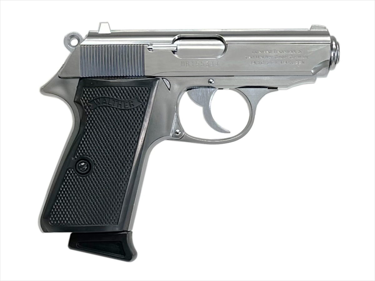 マルゼン ガスブローバック ワルサーPPK/S ステンレス （ワルサー社