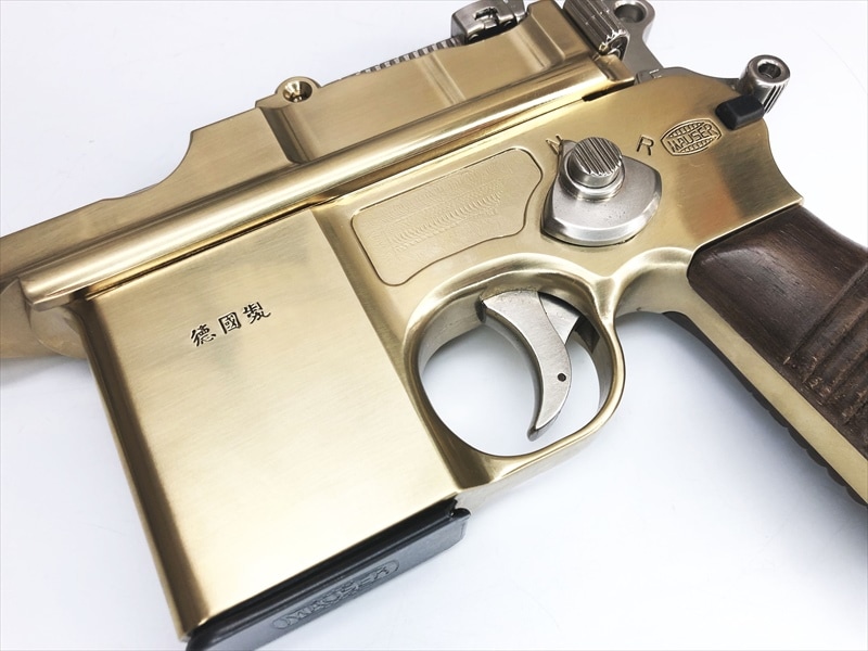 売り切れ【特選中古品】金属発火モデルガン マルシン モーゼルM712 徳