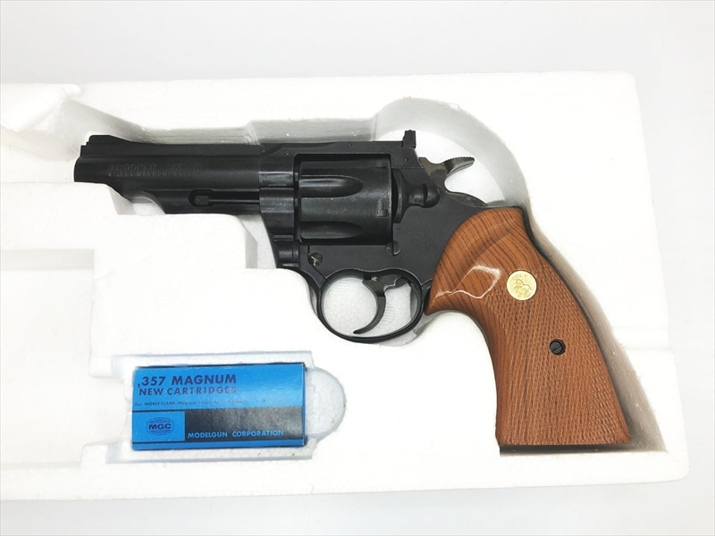 売り切れ【特選中古品】発火モデルガン MGC コルトトルーパー Mk.III 4