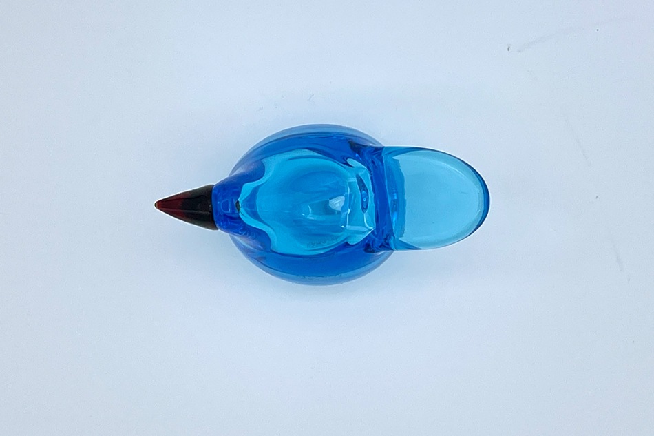 ヴィンテージ】57 Sieppo／Flycatcher ブルー×レッド フリーデザイン