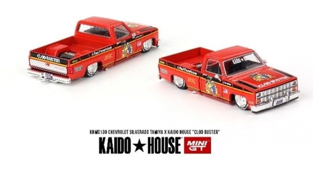 新品 KHMG130 TSM MINI-GT 1/64 シボレー シルバラード TAMIYA x KAIDO