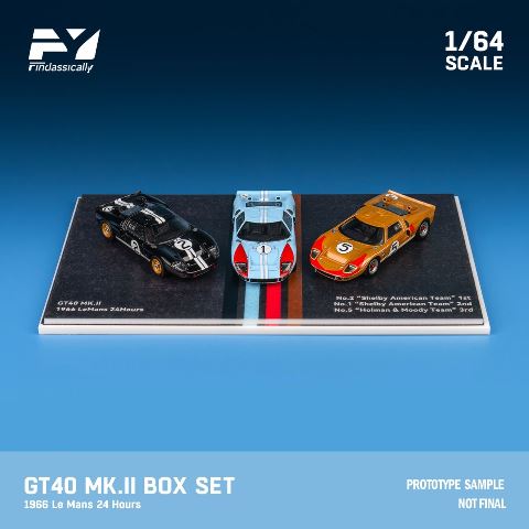 新品 FY64056 Finclassically 1/64 フォード Ford GT40 MK.II 1966