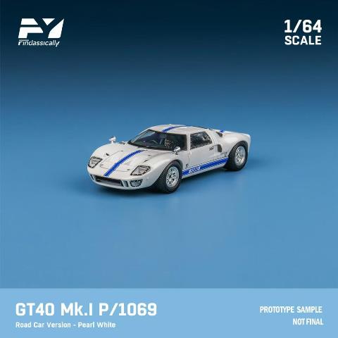 新品 FY64078 Finclassically 1/64 フォード Ford GT40 Mk.I P1059