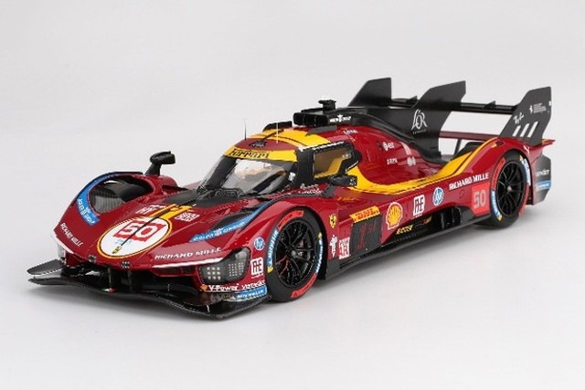 新品 CS18006 BBR 1/18 フェラーリ 499P WEC カタール 1812km 2025