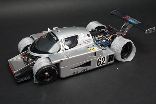 1/18 エグゾト RLG18191 ザウバーメルセデス C9 1989#62 シルバー