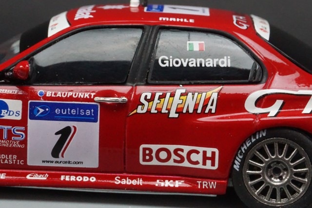 1/43 スパーク S0451 アルファロメオ 156 GTA ETCC 2002 チャンピオン