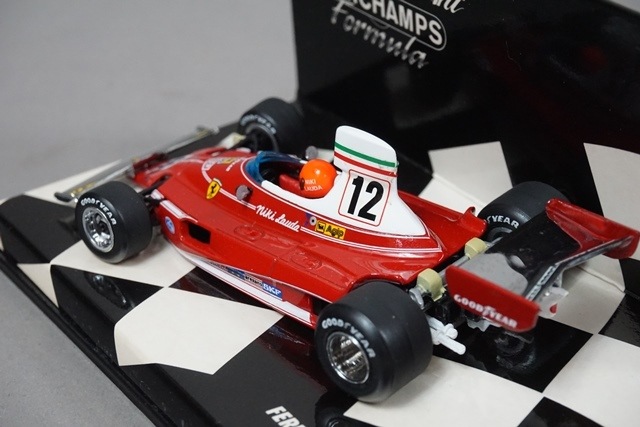 1/43 ミニチャンプス 430750012 フェラーリ 312T 1975 N.ラウダ #12