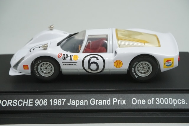1/43 エブロ 43371 ポルシェ 906 カレラ6 日本GP 1967 #6 ホワイト
