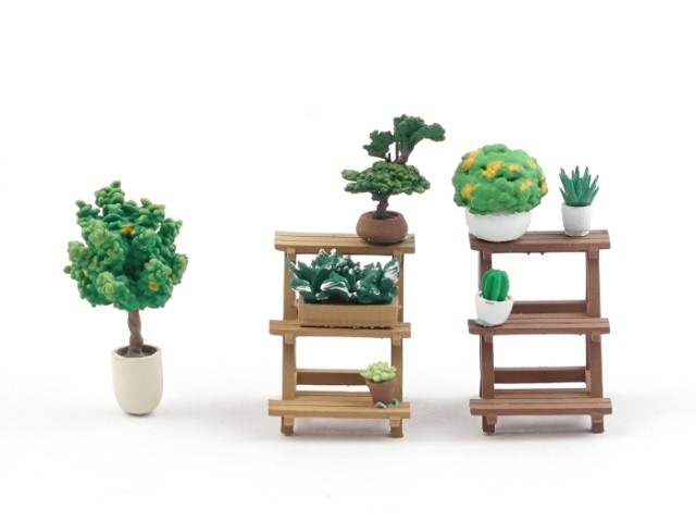 予約 X28-GP 拓意 XCARTOYS 1/64 X28 Green Plants X28 ジオラマ