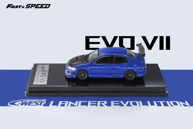 予約 Fast Speed FS 1/64 三菱 ランサー 9 Mitsubashi Lancer EVO VII