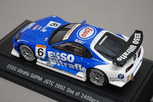 1/43 エブロ 43338 トヨタ ESSO エッソ ウルトラフロー スープラ JGTC